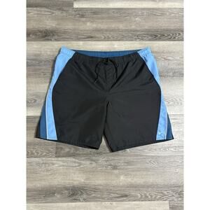 Vintage Nike Silver Tab Striped Swimming Trunks Swim Shorts Summer - Men XXL 2XL